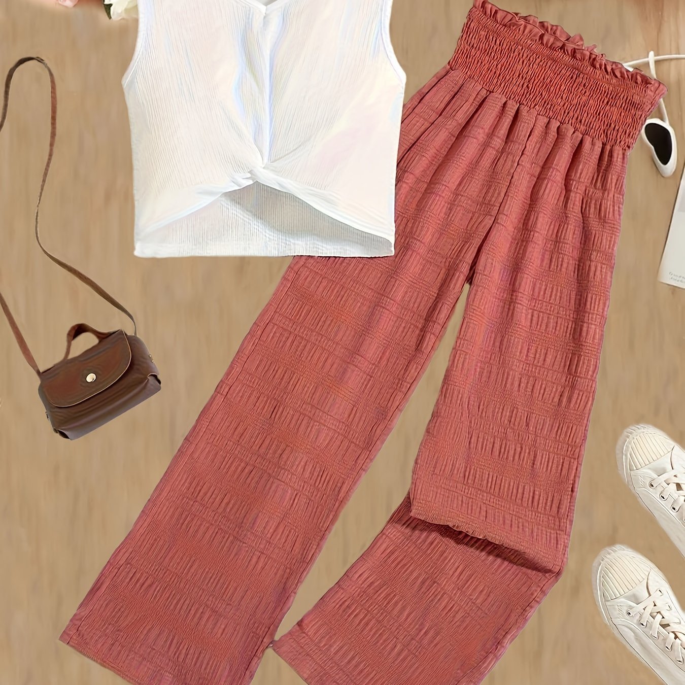 Ensemble pantalon fluide et débardeur