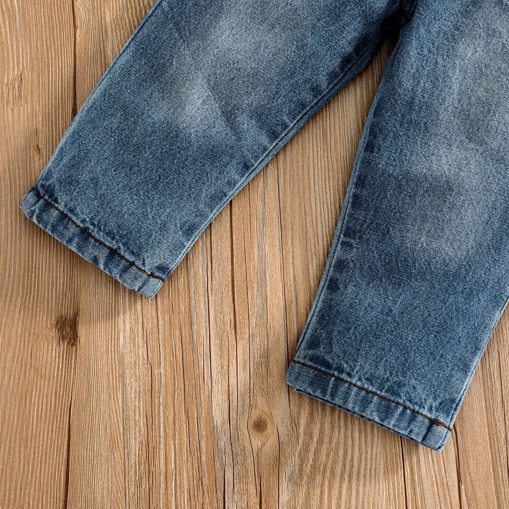 Ensemble pull éléphant et son jean