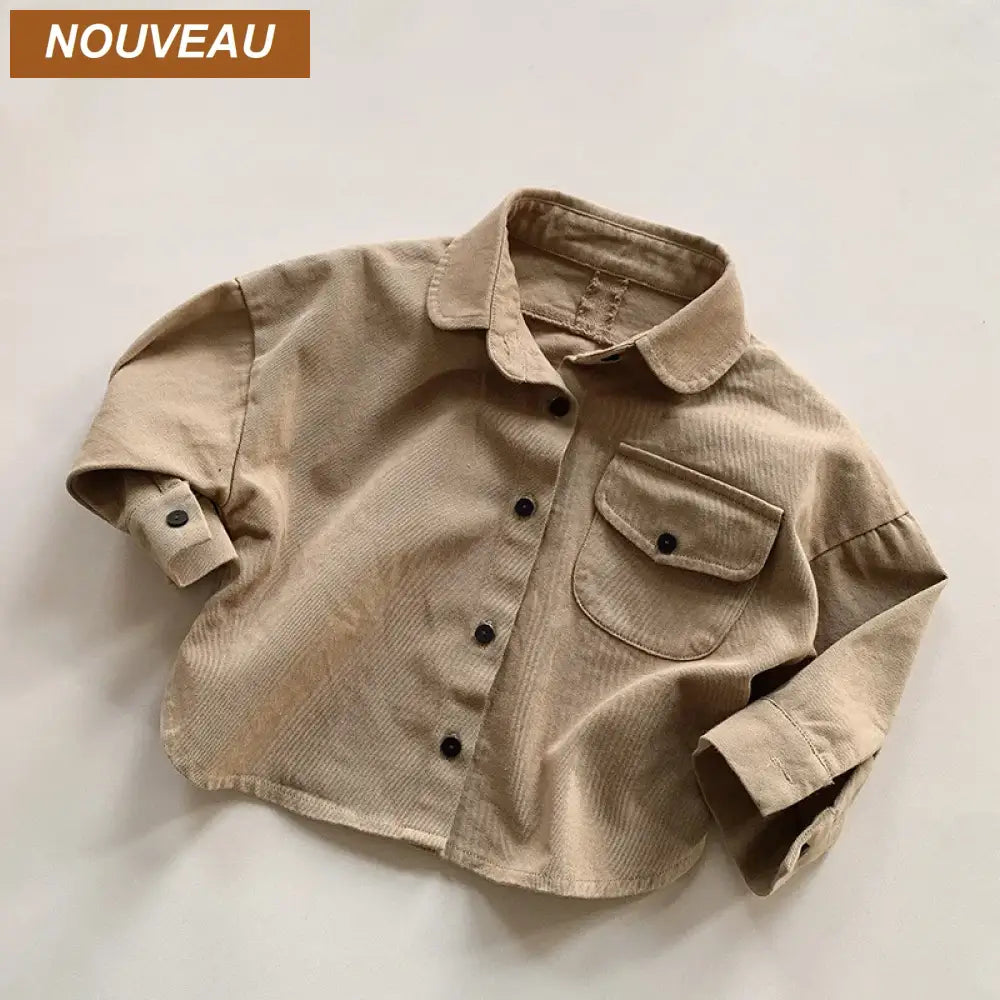 Chemises Brun / 12 mois (80cm)