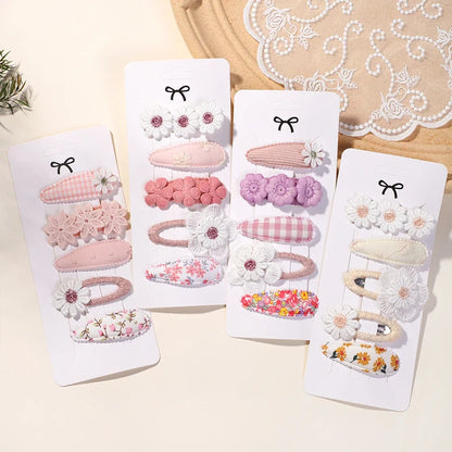 Barrettes fleurs