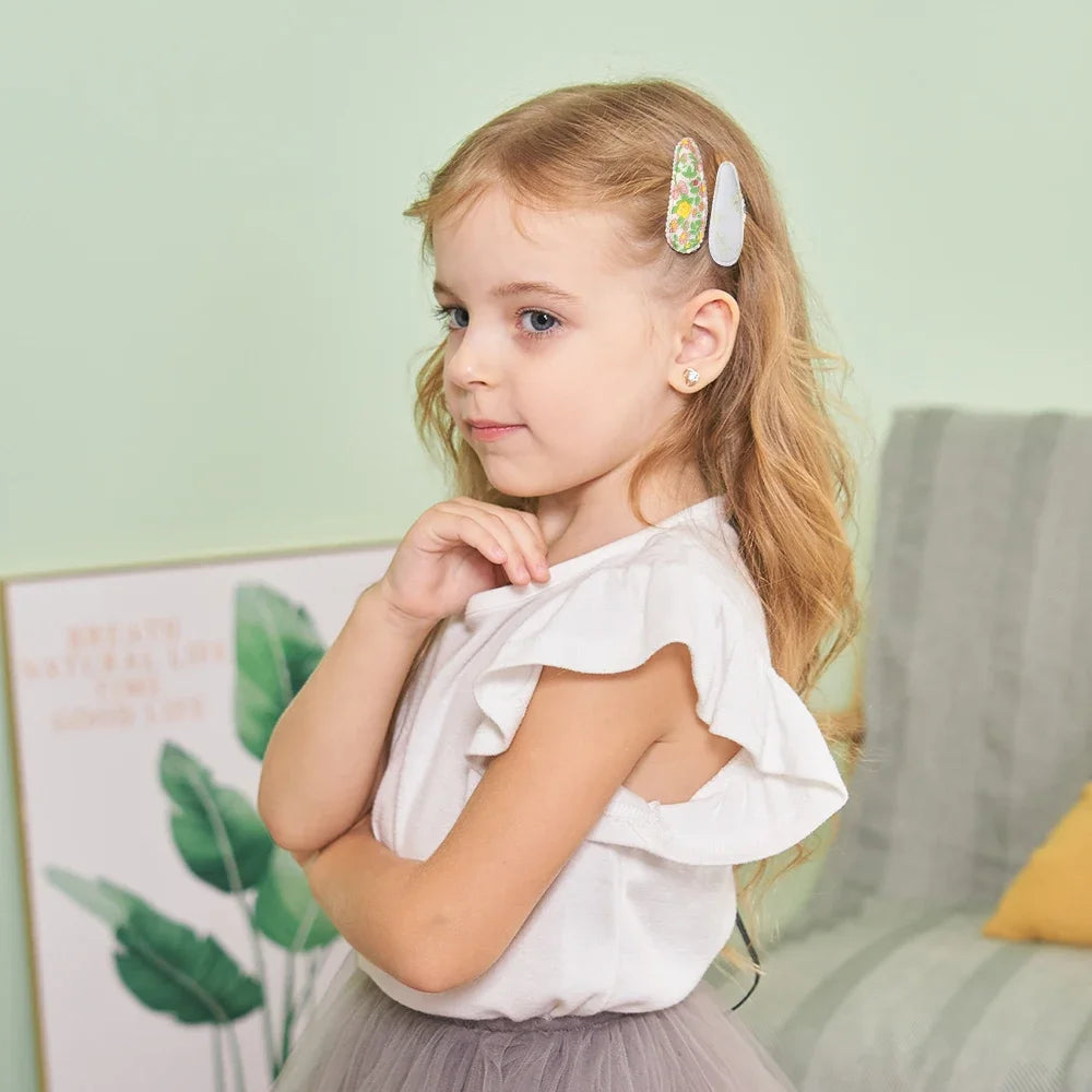Barrettes fleurs