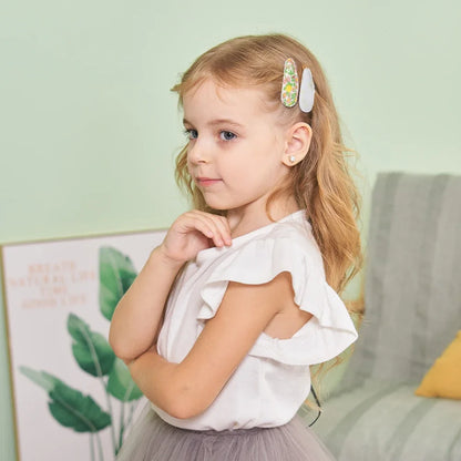 Barrettes fleurs