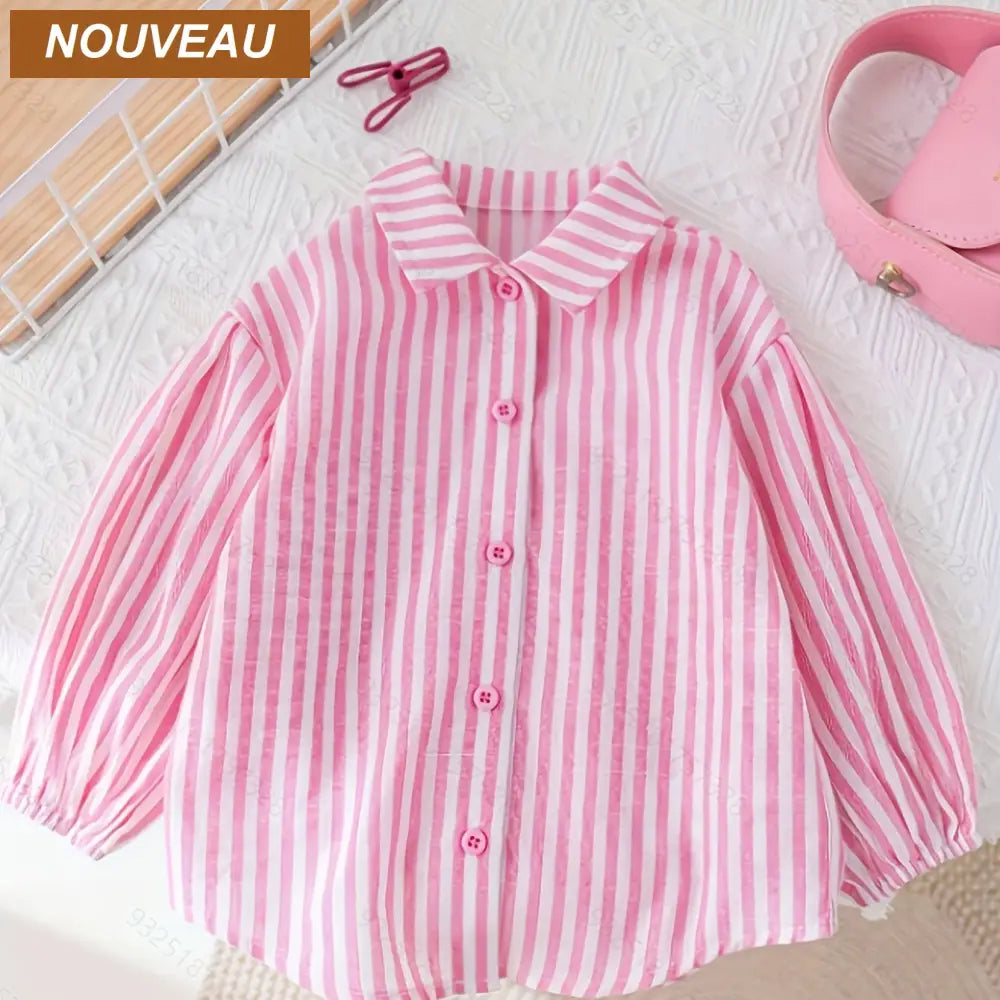 Chemise rose Rose / 3-4 ans