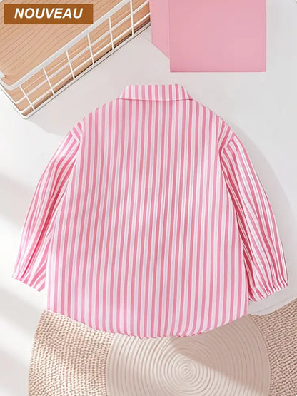 Chemise rose