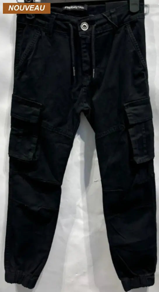 Pantalons cargo 4 ans / Noir