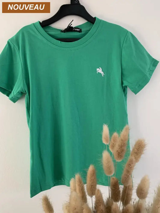 Tee-shirt à manches courtes Vert / 4 ans