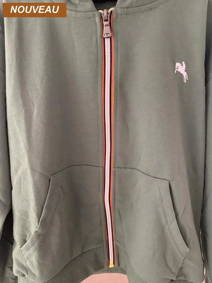 Veste à capuche